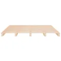 Lit de palette 140x200 cm bois de pin massif