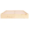 Cadre de lit bois massif 180x200 cm super king