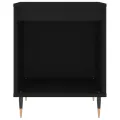 Table de chevet Noir 40x35x50 cm Bois d’ingénierie