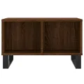 Table basse Chêne marron 60x50x36,5 cm Bois d'ingénierie