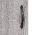 Armoire murale sonoma gris 69,5x34x90 cm bois d'ingénierie
