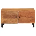Table basse 80x50x40 cm bois massif d'acacia