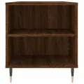 Table basse chêne marron 102x44,5x50 cm bois d'ingénierie