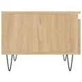 Tables basses 2 pcs chêne sonoma 50x46x35 cm bois d'ingénierie