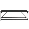 Table basse Noir 100x50x35 cm Bois d'ingénierie