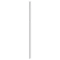 Tête de lit métal blanc 200 cm