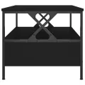 Table basse noir 100x51x45 cm bois d'ingénierie