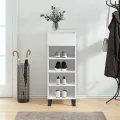 Armoire à chaussures Blanc 40x36x105 cm Bois d'ingénierie