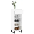 Armoire à chaussures Blanc 40x36x105 cm Bois d'ingénierie