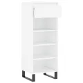Armoire à chaussures Blanc 40x36x105 cm Bois d'ingénierie