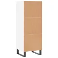 Armoire à chaussures Blanc 40x36x105 cm Bois d'ingénierie
