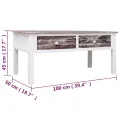 Table basse Marron 100 x 50 x 45 cm Bois