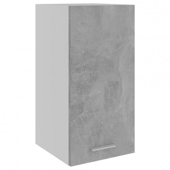 Armoire suspendue Gris béton 29,5x31x60 cm Aggloméré