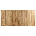 Table de salle à manger 220x100x76 cm Bois de manguier brut