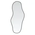 Miroir mural Noir 60x25 cm