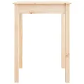 Table à manger 55x55x75 cm Bois massif de pin