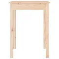 Table à manger 55x55x75 cm Bois massif de pin