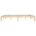 Cadre de lit Bois de pin massif 160x200 cm