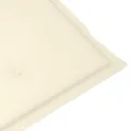 Chaise à bascule avec coussin Bambou