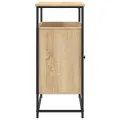 Buffet chêne sonoma 100x35x80 cm bois d'ingénierie