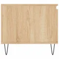 Table basse Chêne sonoma 100x50x45 cm Bois d'ingénierie