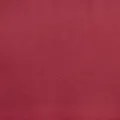 Fauteuil cabriolet avec repose-pied rouge bordeaux velours