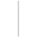 Tête de lit métal blanc 180 cm