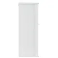 Armoire murale de salle de bain BERG blanc bois de pin massif