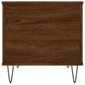 Table basse Chêne marron 60x44,5x45 cm Bois d'ingénierie