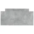 Cadre de lit gris béton 90x200 cm bois d'ingénierie