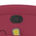 Fauteuil de massage inclinable rouge bordeaux velours