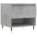 Tables basses 2 pcs gris béton 50x46x50 cm bois d'ingénierie