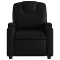 Fauteuil inclinable Noir Similicuir