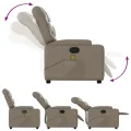 Fauteuil de massage inclinable Cappuccino Similicuir