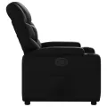 Fauteuil inclinable Noir Similicuir