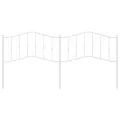 Tête de lit métal blanc 193 cm