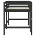Lit mezzanine enfants échelle 90x200 cm bois pin massif