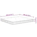 Matelas à ressorts ensachés moyen 180x200 cm