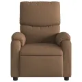 Fauteuil inclinable Marron Tissu