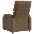 Fauteuil inclinable Marron Tissu