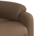 Fauteuil inclinable Marron Tissu