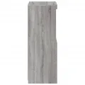 Buffet avec lumières LED sonoma gris 41x37x100 cm