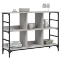 Buffet sonoma gris 102x32x73,5 cm bois d'ingénierie