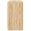 Buffet avec lumières LED chêne sonoma 60,5x37x67 cm
