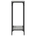 Table console sonoma gris 75x30,5x75 cm bois d'ingénierie