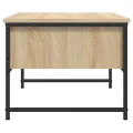Table basse chêne sonoma 101x49x39,5 cm bois d'ingénierie