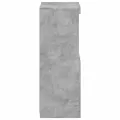 Buffet avec lumières LED gris béton 41x37x100 cm