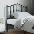Tête de lit métal noir 80 cm