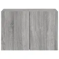 Meuble TV mural sonoma gris 60x30x41 cm