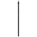 Tête de lit métal noir 193 cm